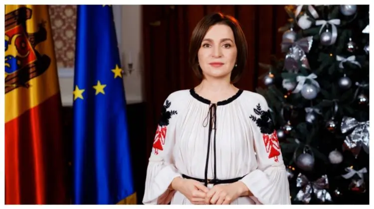 Maia Sandu, în noaptea dintre ani, le-a mulțumit moldovenilor și i-a îndemnat la unitate și grijă față de țară.