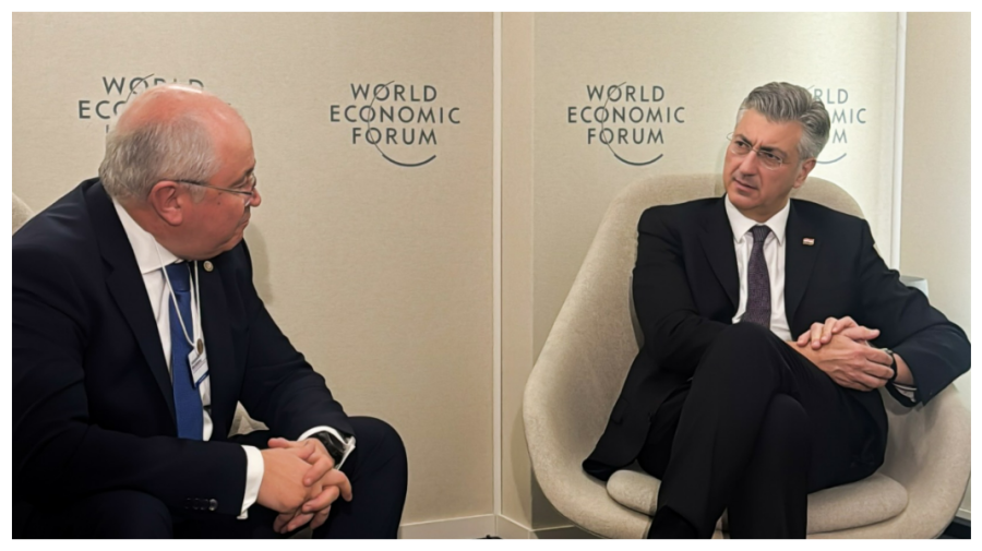 Alexandru Munteanu, întrevederi cu lideri europeni la Forumul Economic Mondial