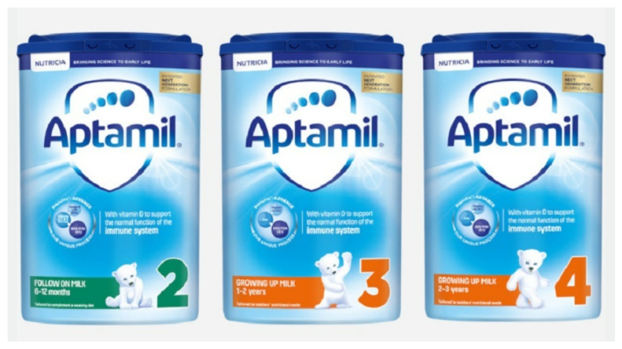 Danone retrage loturi de formulă Aptamil din Germania pe fondul alertei cu cereulide
