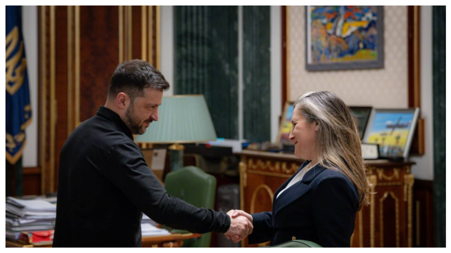 Zelenski: fosta vicepremieră a Canadei, Christia Freeland, devine consilieră economică la Kiev