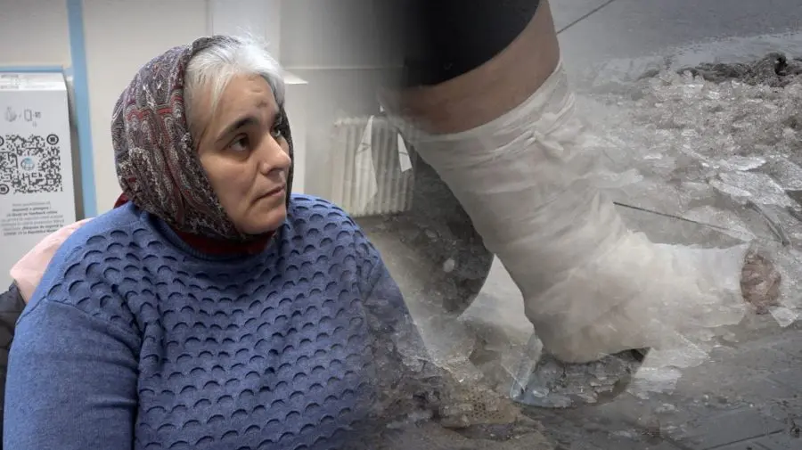 Din stradă, la spital. Zeci de persoane au devenit victime ale poleiului din ultimele zile