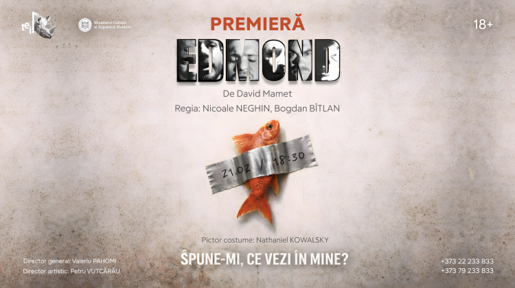 Premieră la Teatrul Național Eugene Ionesco: „Edmond” – o dramă intensă despre confruntarea cu sine