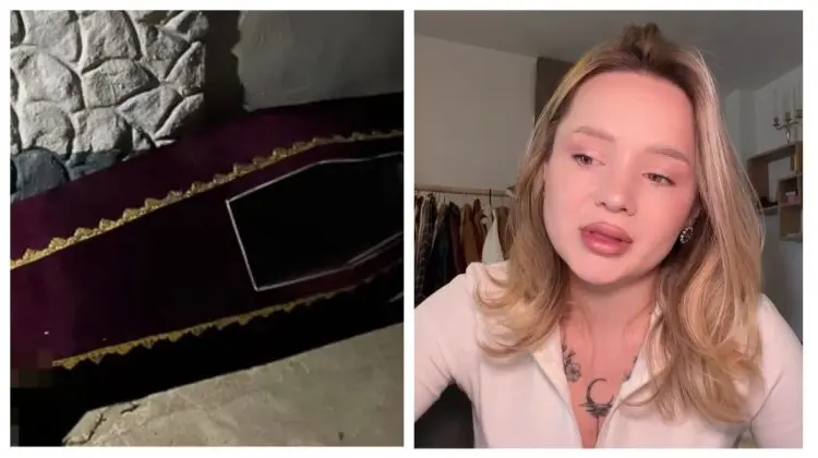 Bloggerița, șantajată și amenințată cu sicriu și o cruce, sparge tăcerea: ”Nu știam în care apartament să mă închid”