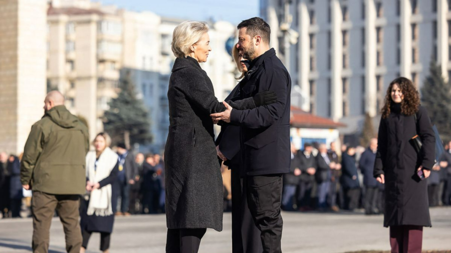Vizita Ursulei von der Leyen la Kiev: planuri pentru creșterea rezilienței energetice a Ucrainei