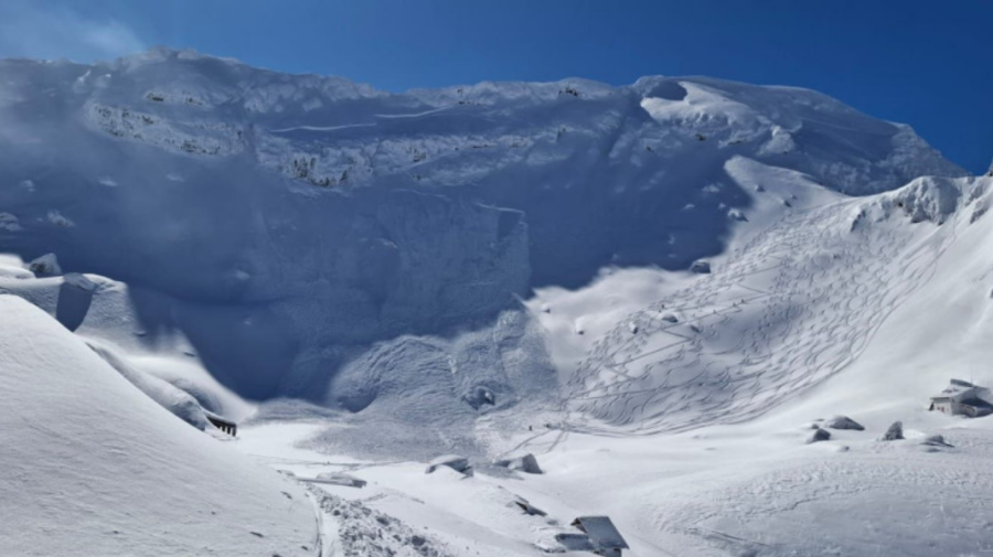 VIDEO Imagini dramatice de la Bâlea Lac: avalanșă uriașă surprinsă de un turist