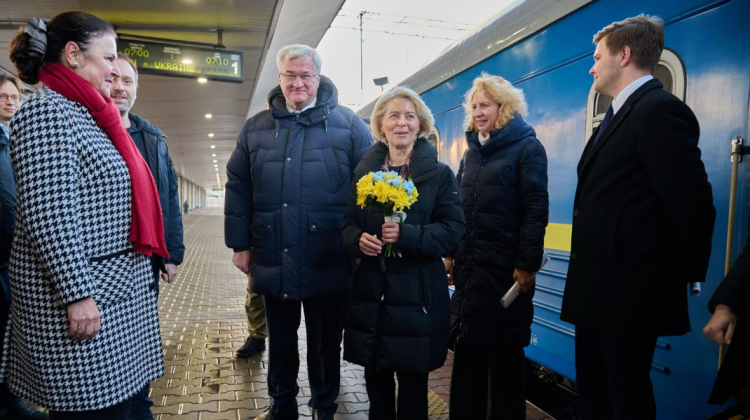 VIDEO Ursula von der Leyen, vizită la Kiev la patru ani de la începutul războiului
