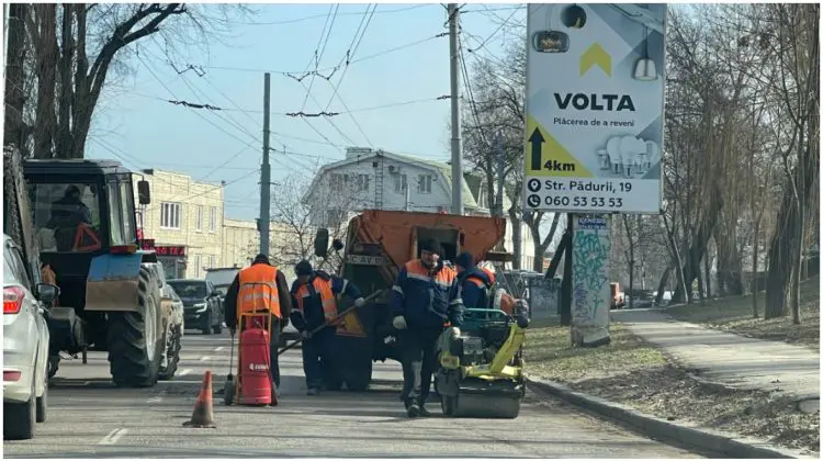 Circulație restricționată pe șoseaua Muncești. Ruta de autobuz nr. 18 își modifică temporar itinerarul