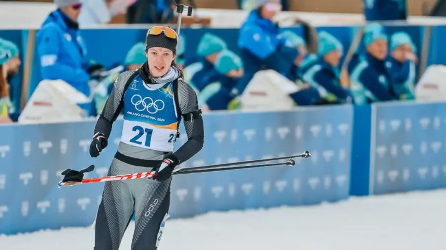 FOTO Rezultat impresionant la JO: Biatlonista Alina Stremous s-a clasat pe locul 14 la proba de 15 km