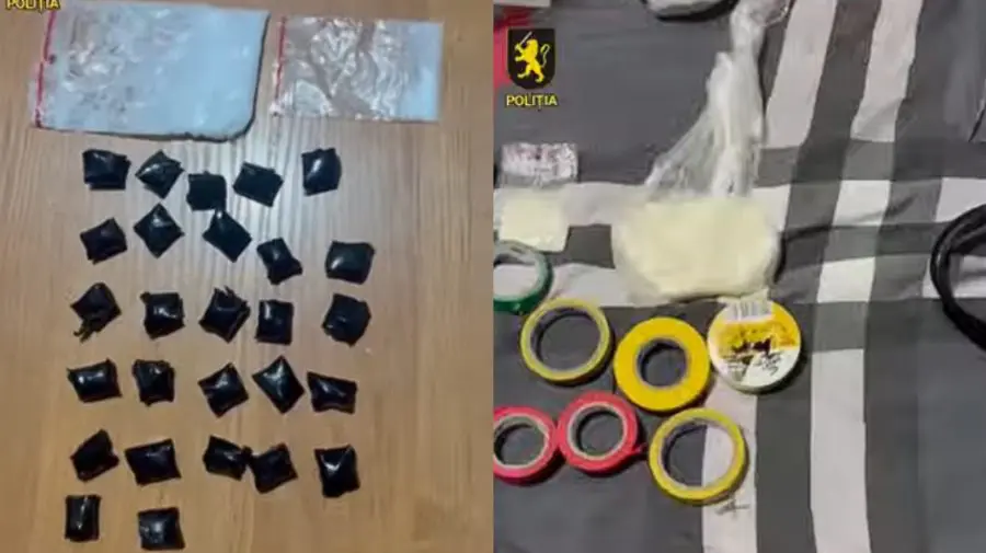VIDEO Percheziții la un hotel din Chișinău! Trei persoane reținute pentru distribuirea drogurilor