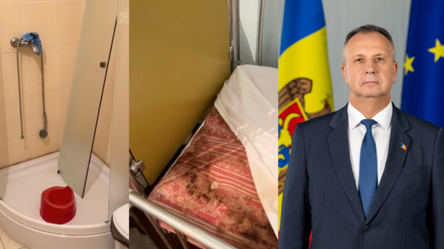 VIDEO Gândaci, saltele murdare și baie care nu funcționează la un spital din Nisporeni. Reacția ministrului Ceban