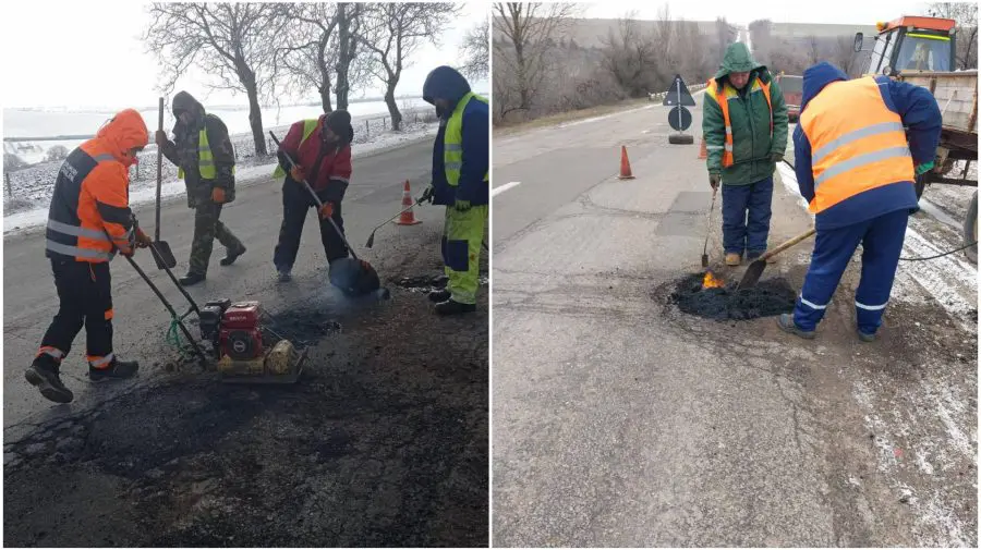 Drumarii continuă lucrările pe drumurile naționale: Salubrizare și plombări