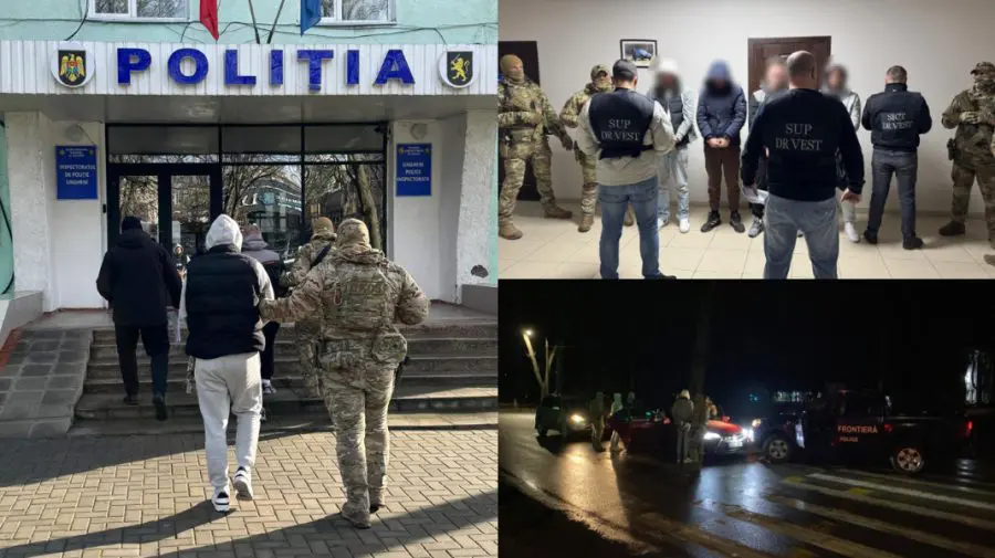 VIDEO Grupare specializată în migrația ilegală, destructurată: Cinci străini și patru complici reținuți