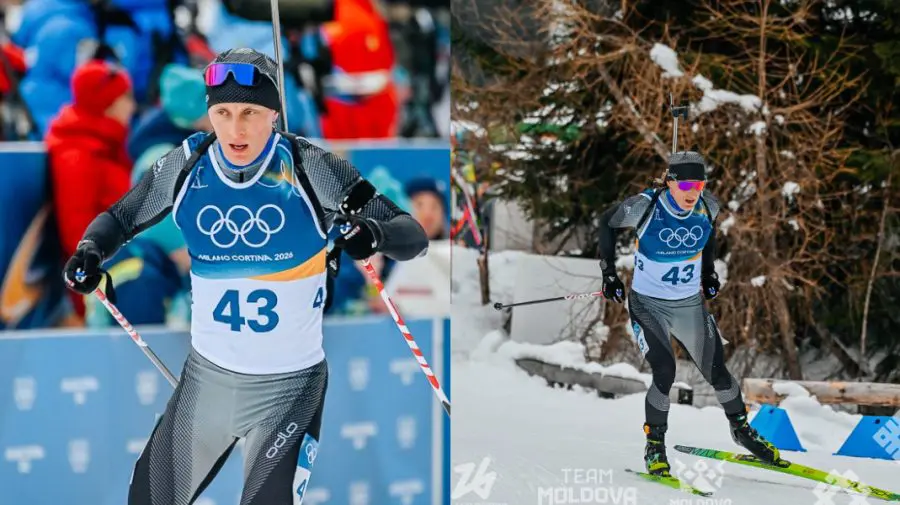 FOTO Jocurile Olimpice de iarnă: Biatlonistul Pavel Magazeev a ocupat locul 45 la 20 km individual