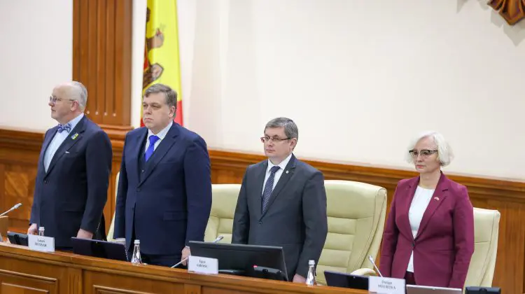 VIDEO Speakerii baltici, mesaj în Parlamentul de la Chișinău: Viitorul Moldovei se află în cadrul familiei europene