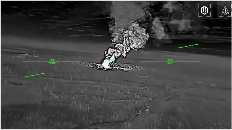 VIDEO Momentul în care dronele ucrainene distrug trei lansatoare multiple de rachete în Crimeea