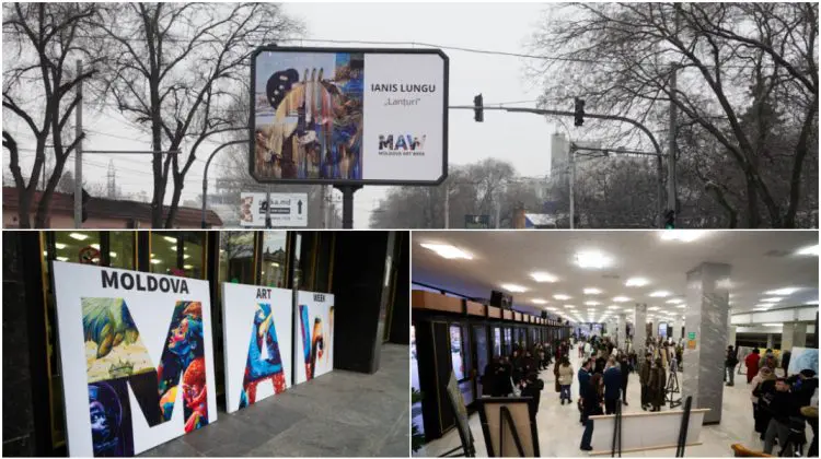 Moldova Art Week: proiectul care a transformat panourile din Chișinău și Bălți în opere de artă