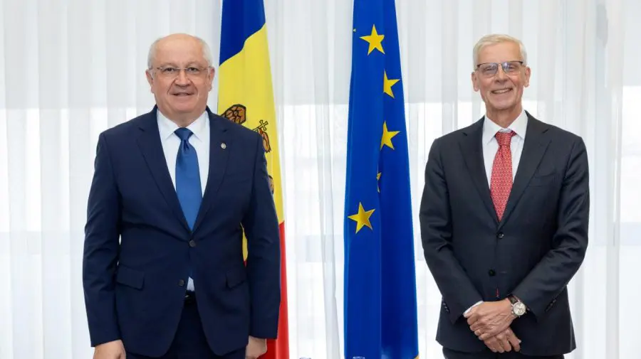 Premierul Moldovei, la discuții cu șeful FMI: „Economia își revine după multiplele șocuri”