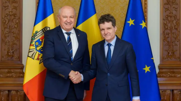 Premierul Munteanu, la București: A discutat cu Nicușor Dan despre cooperarea bilaterală și proiectele comune