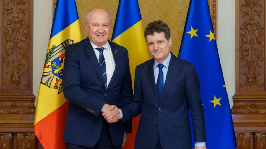 Premierul Munteanu, la București: A discutat cu Nicușor Dan despre cooperarea bilaterală și proiectele comune
