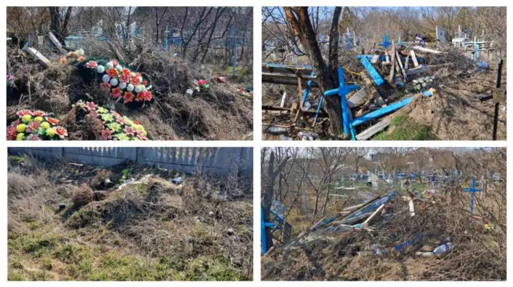 ”Cimitirul nu este groapă de gunoi!” – Mesajul primăriei Talmaza pentru locuitorii satului