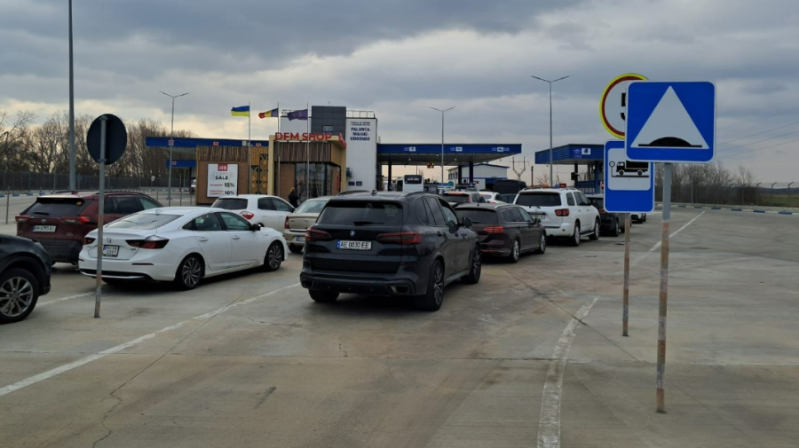 Atenție, călători! trafic intens la PTF Palanca pe sensul de intrare în Republica Moldova