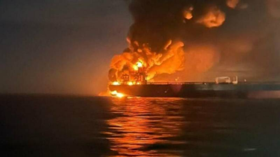 O dronă a atacat un petrolier care transporta petrol rusesc în largul coastei Turciei