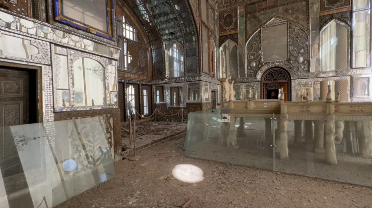 VIDEO Imagini dramatice: Palatul Golestan din Iran, simbol istoric, lovit de atacurile israeliene