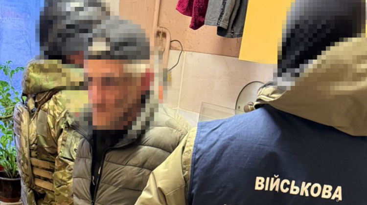 FOTO Bărbat arestat în Ucraina după ce serviciile secrete rusești l-ar fi instruit să comită un atac terorist