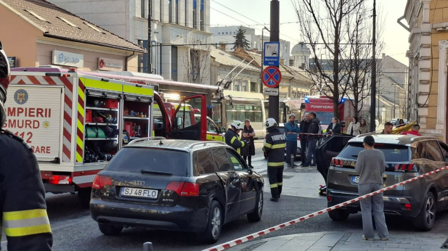 FOTO Accident mortal la Cluj-Napoca: o femeie a murit după ce a fost lovită pe trotuar