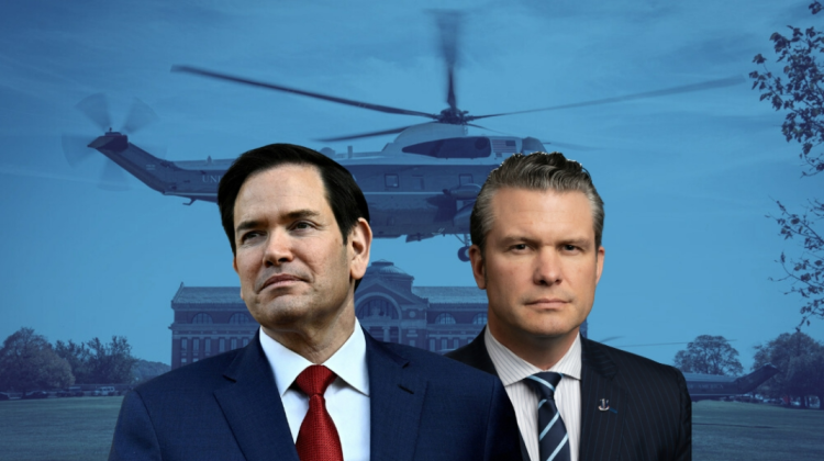 Două drone au survolat baza americană unde locuiesc Rubio și Hegseth