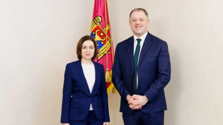 Maia Sandu a discutat cu Thomas Byrne despre consolidarea legăturilor între Chișinău-Dublin