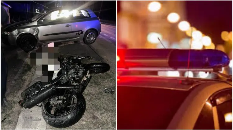Tragedie la Comrat: o minoră de 15 ani a murit după ciocnirea unei motociclete cu o mașină