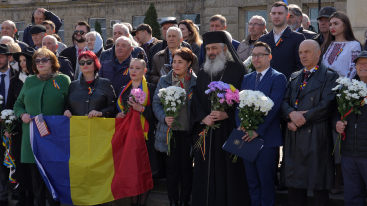 VIDEO Bălțenii au marcat 108 ani de la votarea Unirii Basarabiei cu România