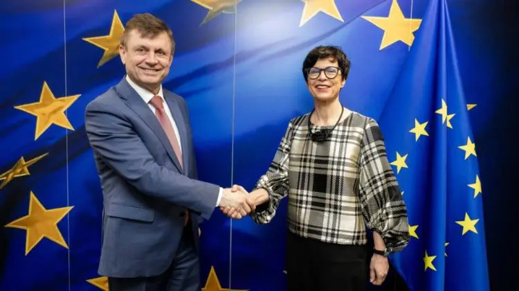Valeriu Chiveri s-a întâlnit la Bruxelles cu Marta Kos: Printre subiecte, procesul de reglementare transnistreană