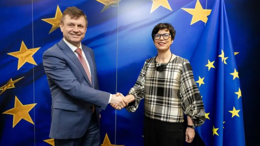Valeriu Chiveri s-a întâlnit la Bruxelles cu Marta Kos: Printre subiecte, procesul de reglementare transnistreană