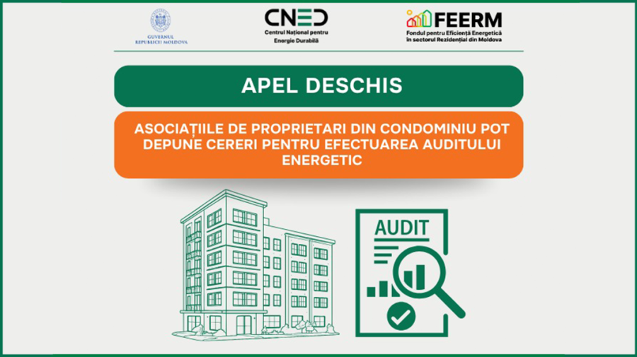 CNED lansează apel de identificare a noilor asociații de proprietari din condominiu eligibile pentru finanțarea măsurilor de eficiență energetică