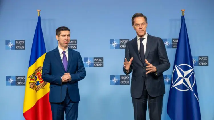 Vizită la Bruxelles: Popșoi a discutat cu șeful NATO despre securitatea Moldovei