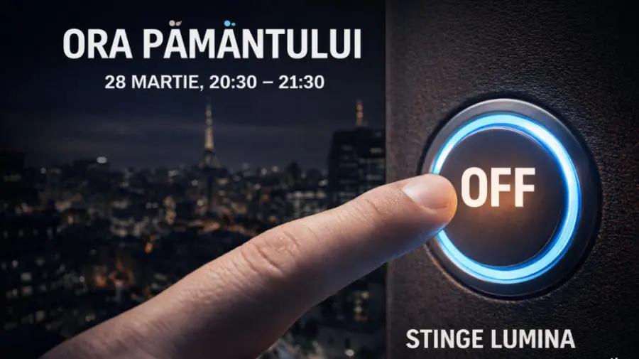 Ora Pământului: Oamenii, îndemnați să stingă luminile timp de o oră în această seară
