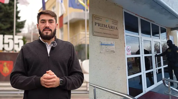 Primarul orașului Căușeni, reținut pentru mită