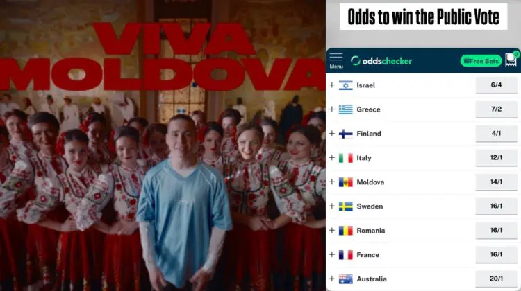 Moldova, în top 5 favorite ale publicului la Eurovision. Piesa lui Satoshi face furori