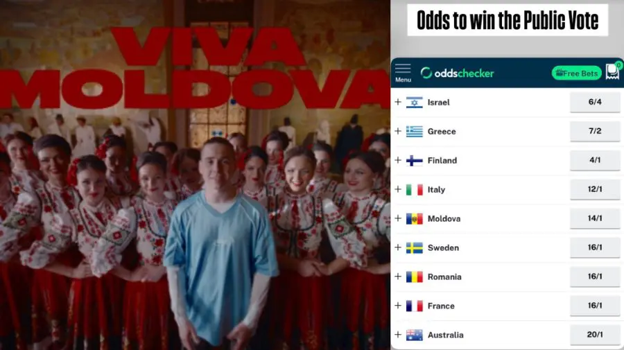 Moldova, în top 5 favorite ale publicului la Eurovision. Piesa lui Satoshi face furori