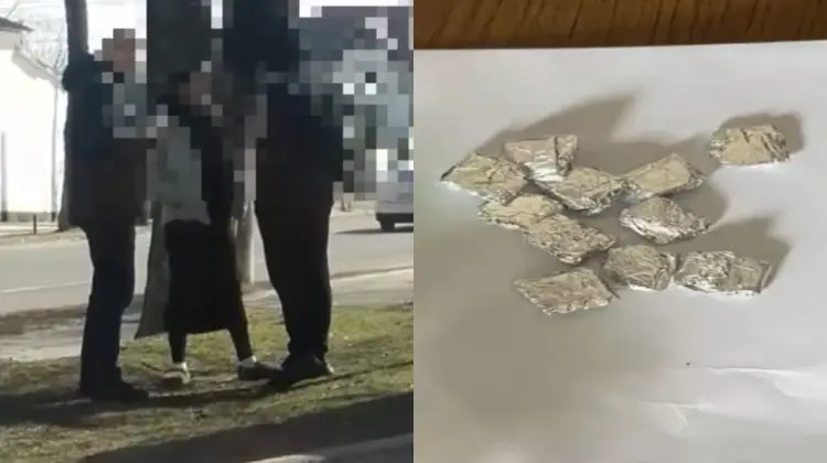 VIDEO O tânără din Hîncești riscă 7 ani de pușcărie după ce a fost prinsă cu droguri în Chișinău