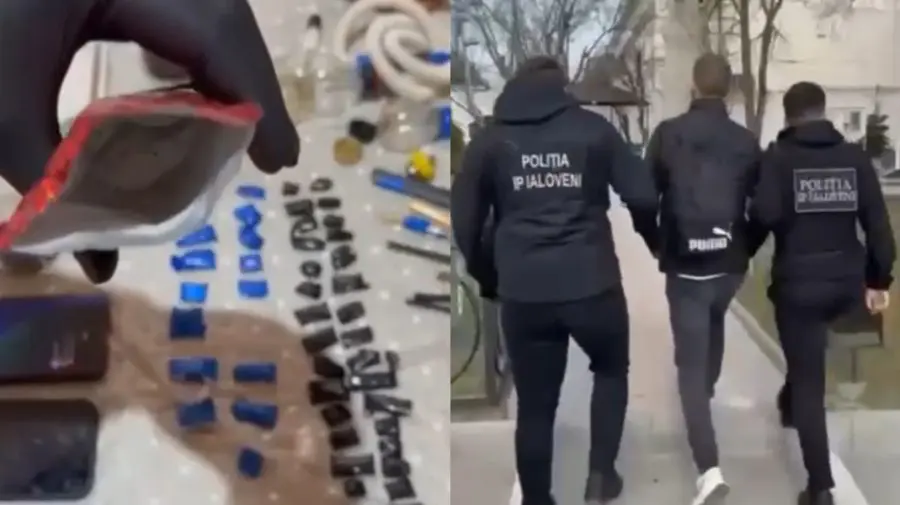 VIDEO Percheziții în Ialoveni: PVP și marijuana de peste 110.000 de lei scoase din circuit, trei persoane reținute