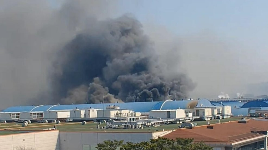 VIDEO Cel puțin 50 de răniți în urma unui incendiu la o fabrică din Coreea de Sud