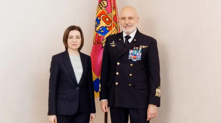 Șefa statului s-a întâlnit cu Președintele Comitetului Militar al NATO. Despre ce au discutat