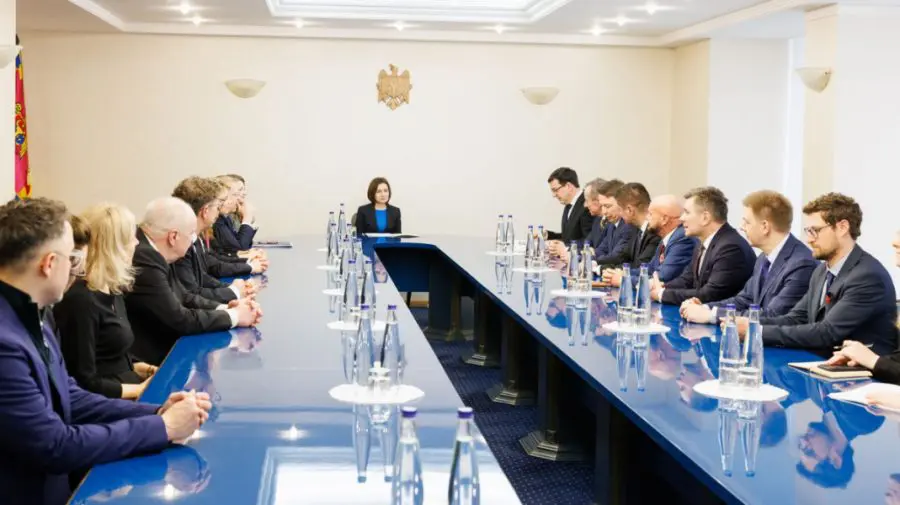 Maia Sandu s-a întâlnit cu delegația Comisiilor pentru afaceri europene din statele baltice, nordice și Polonia