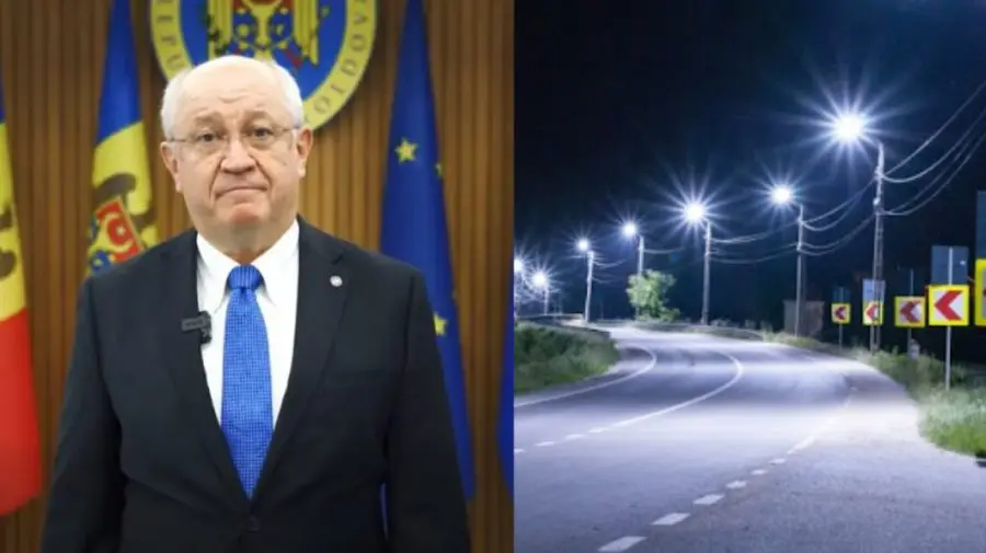 Premierul, nemulțumit de iluminatul stradal din Chișinău: „De parcă e Crăciun, în contextul deficitului de energie”