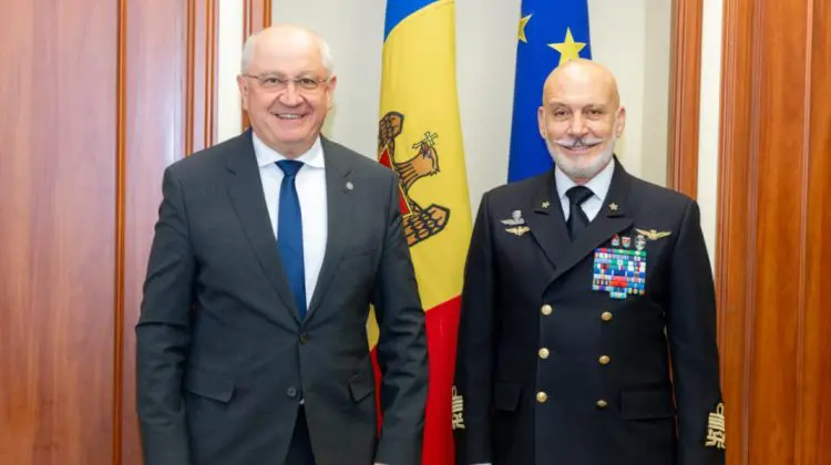 Premierul Munteanu s-a întâlnit cu șeful Comitetului Militar al NATO: Discuții despre securitate și cooperare