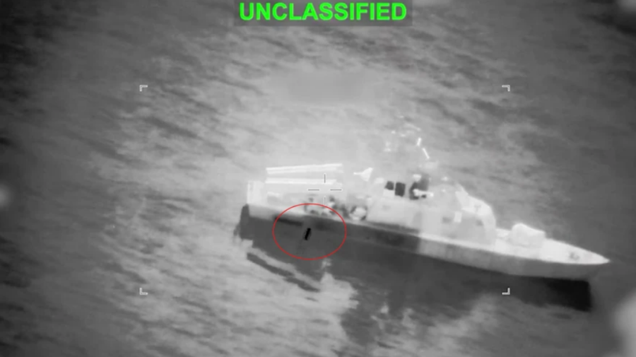 VIDEO Nave iraniene distruse lângă Strâmtoarea Ormuz: armata SUA publică imagini cu atacurile