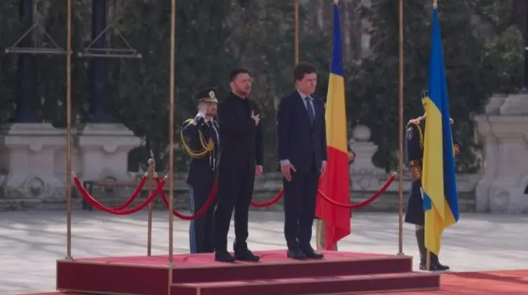 VIDEO Parteneriat România–Ucraina: Ce au anunțat Zelenski și Nicușor Dan după întâlnirea oficială